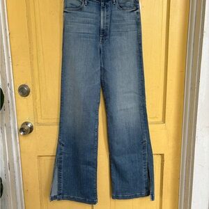 MOTHER Flare Jeans in Classic Blue